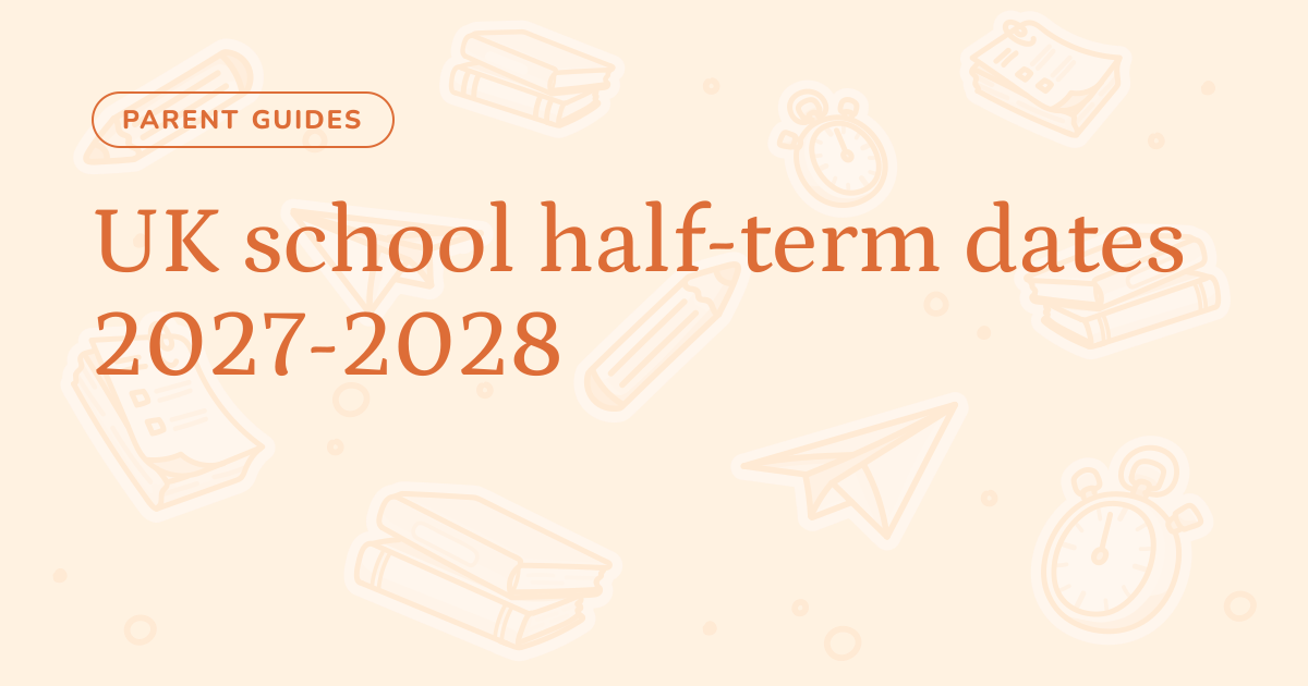 UK school half-term dates 2027-2028 – Cognito